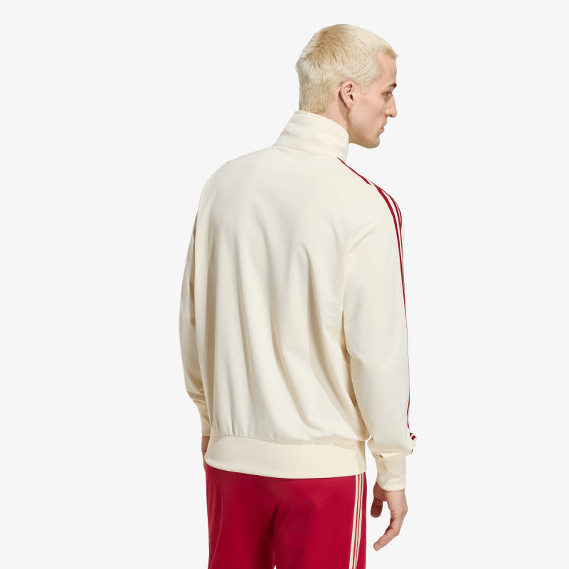 adidas Firebird Track Jacket Warm Vanilla/ Team Victory Red