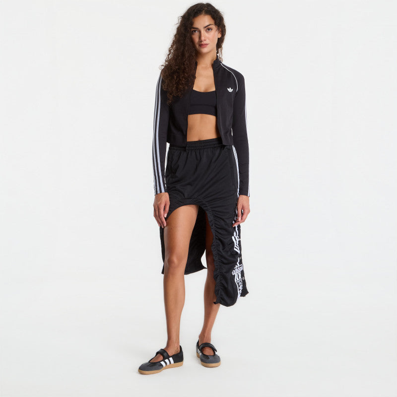 adidas Essentials 3 Stripes Seamless Tracktop Black