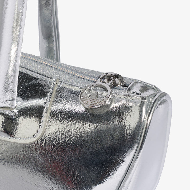 adidas Adilenium Season 5 Metallic Shoulder Bag Silver Met.