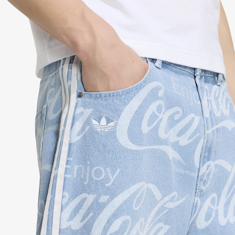 adidas x Coca Cola Classic Sport Denim Short Indigo Denim