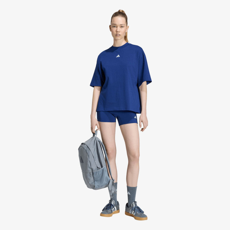 adidas 3 Stripes Studio Boyfriend Tee Dark Blue