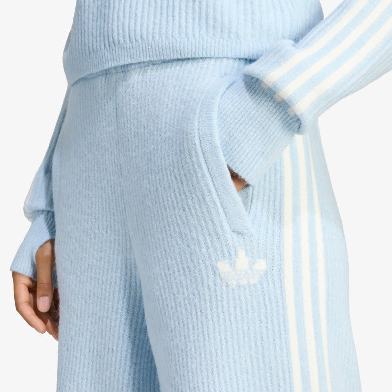 adidas Adiluna Season 2 x Jennie Knitted Loose Pants Wonder Blue