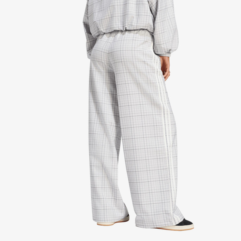 adidas Loose Check Track Pants Dash Grey