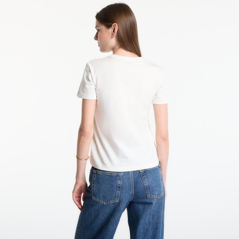 Calvin Klein Ss 20S Jersey Emblem Crew Tee Tofu