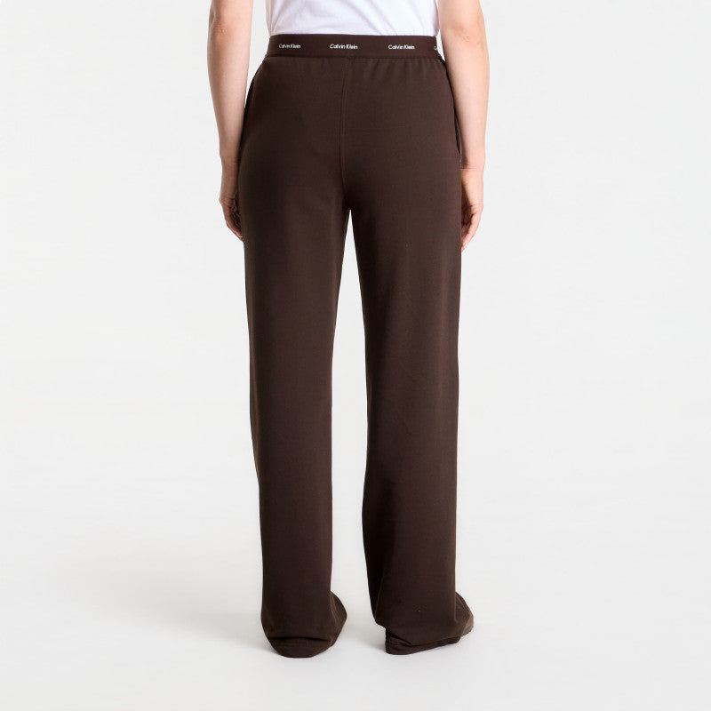 Calvin Klein Jeans Terry Logo Waistband Track Pant Dark Coffee