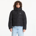 Calvin Klein Jeans Matte Mw Short Puffe Black