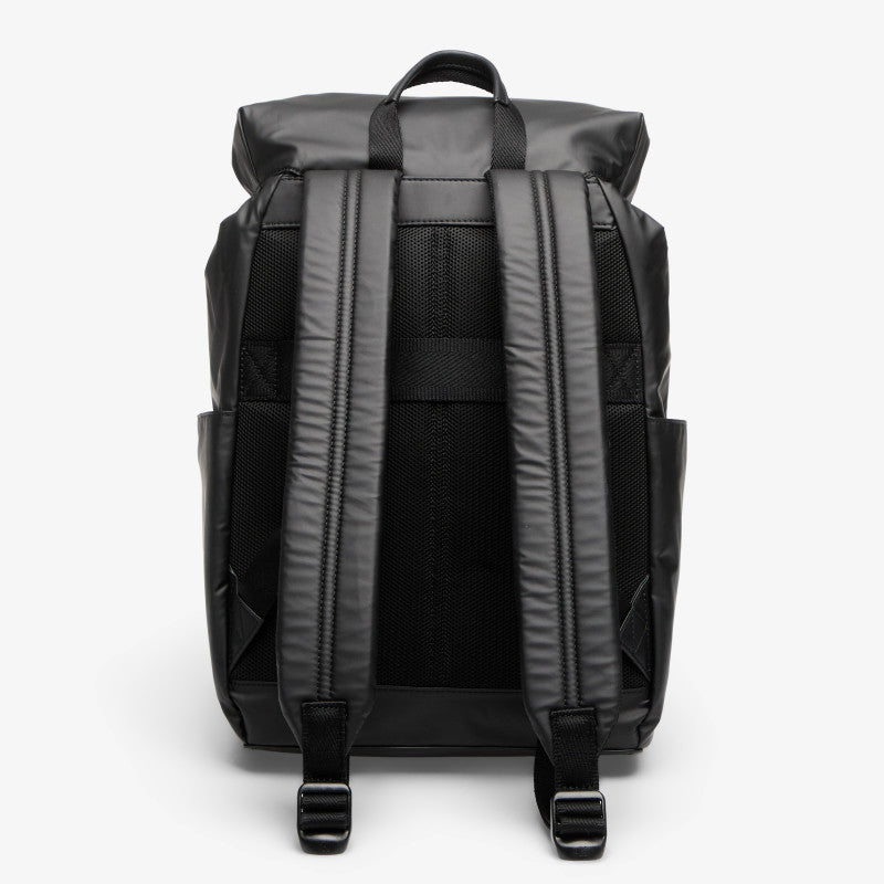 Calvin Klein Rubberized Flap Back Black