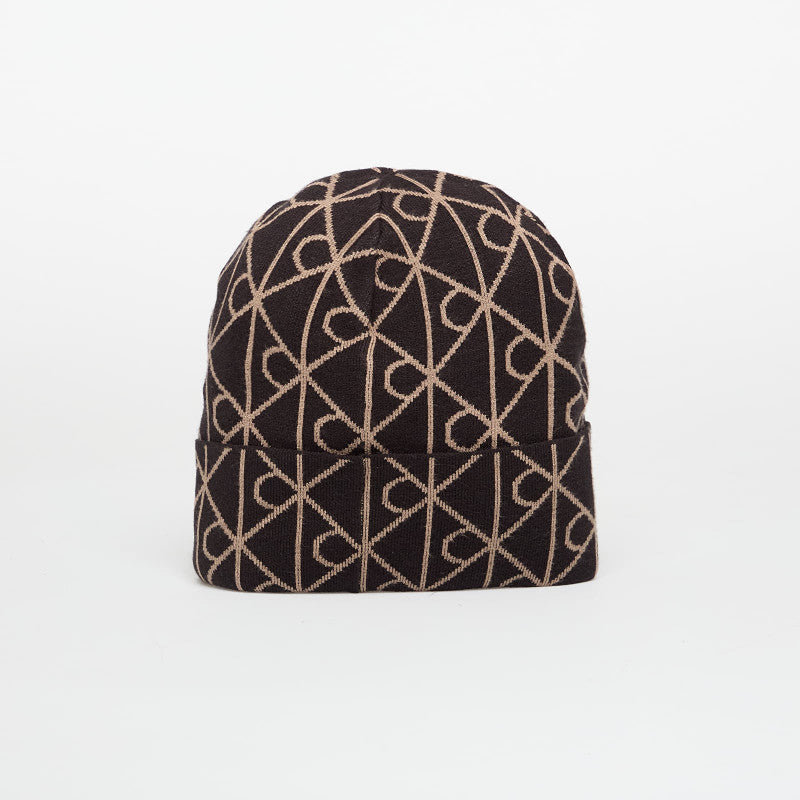 Calvin Klein Emblem Aop Jcq Fine Hat Black