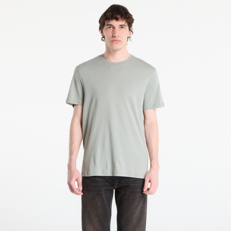 Calvin Klein Ss Supima Chest Emb Crewneck Tee Shadow