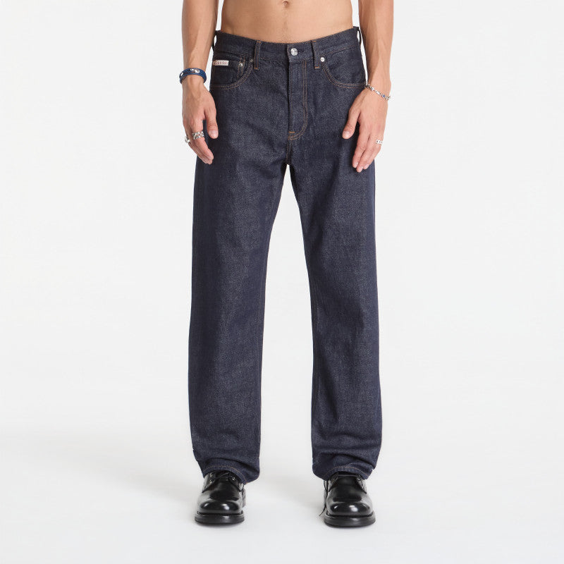 Jeansy Calvin Klein Jeans 90s Straight Iconic Blue
