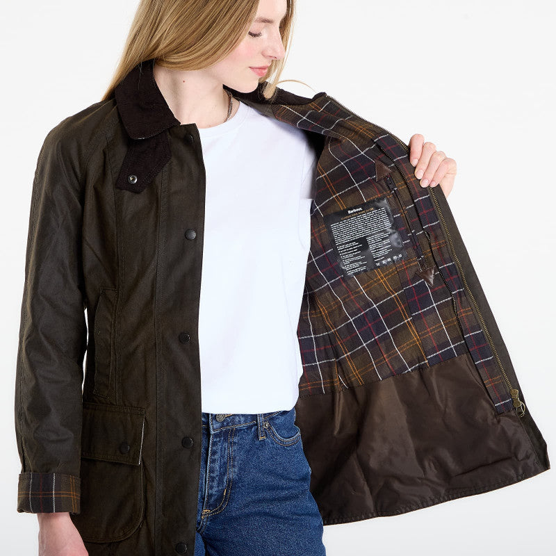 Barbour Classic Beadnell Wax Jacket Olive