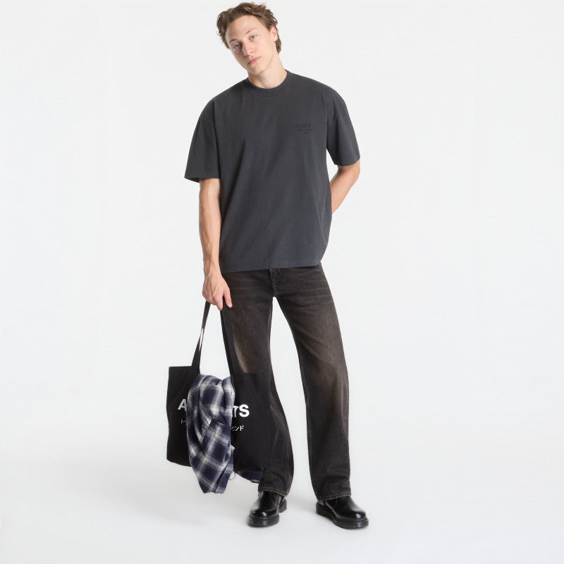 AllSaints Xander Ss Crew Carter Grey