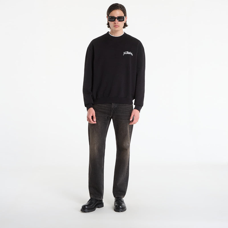 AllSaints Descent Sweatshirt Washed Black