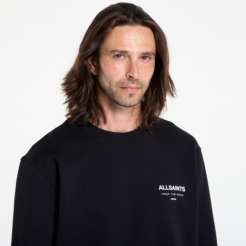 AllSaints Underground Crew Jet Black