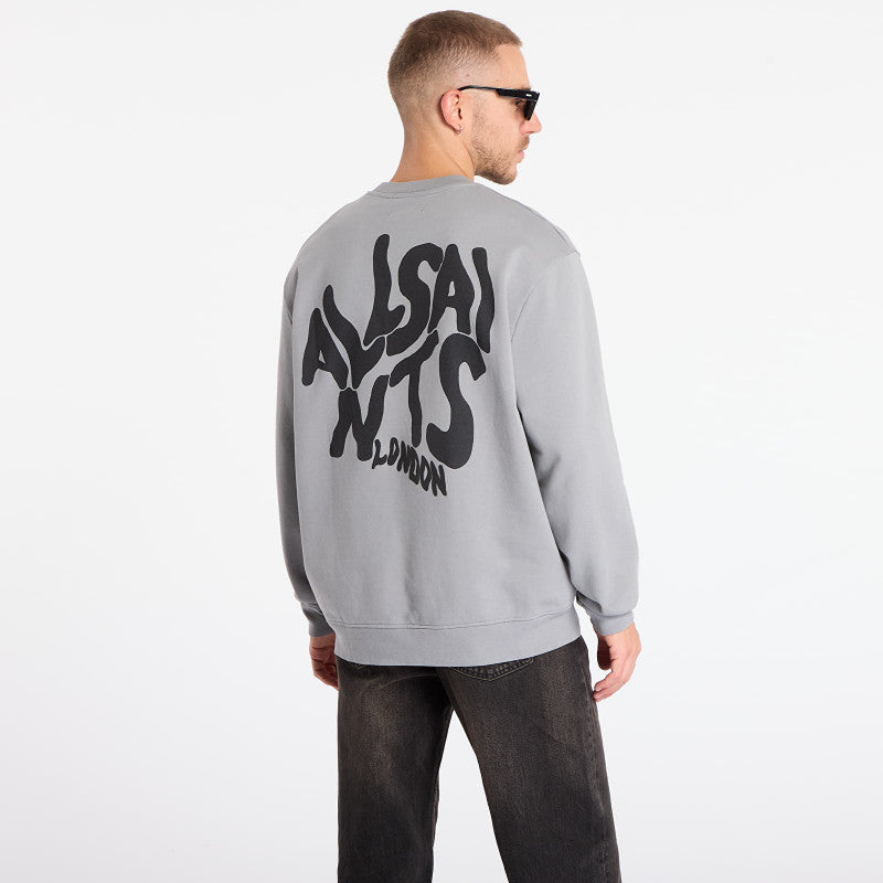 AllSaints Orlando Crew March Grey