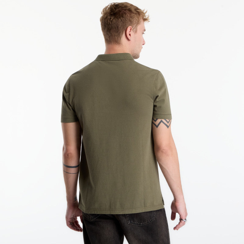 AllSaints Reform Ss Polo Wild Green