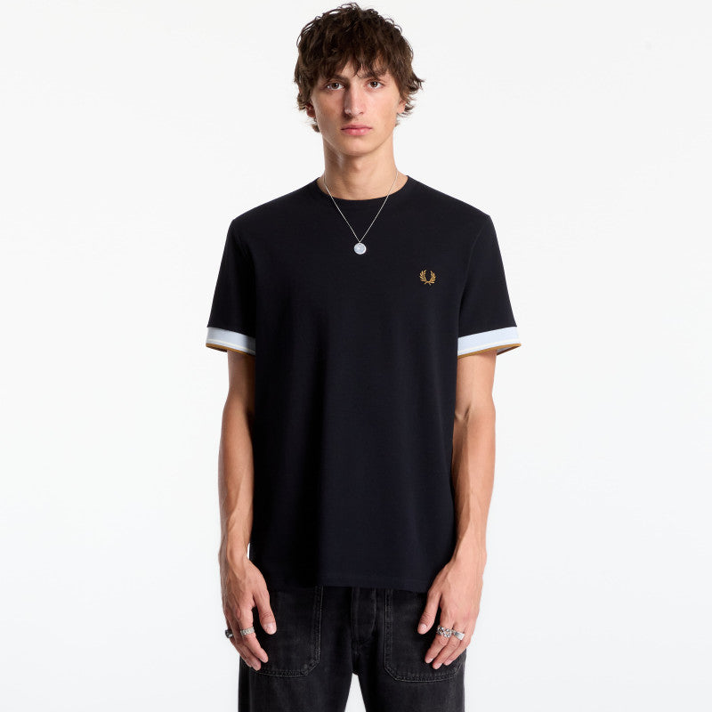 FRED PERRY Twin Tipped Cuff Black