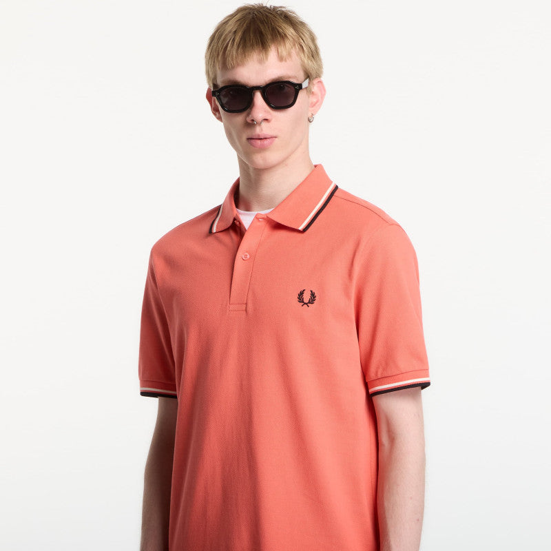 Fred Perry Twin Tipped Fred Perry Shirt Pink