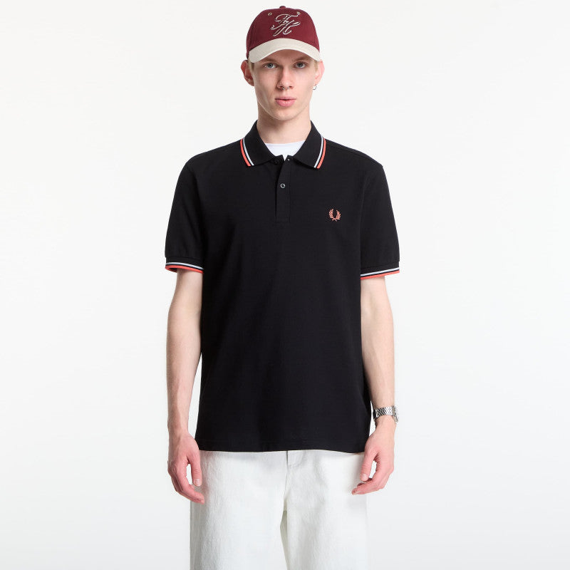 Fred Perry Twin Tipped Fred Perry Shirt Black