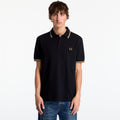 FRED PERRY Twin Tipped Fred Perry Shirt Black