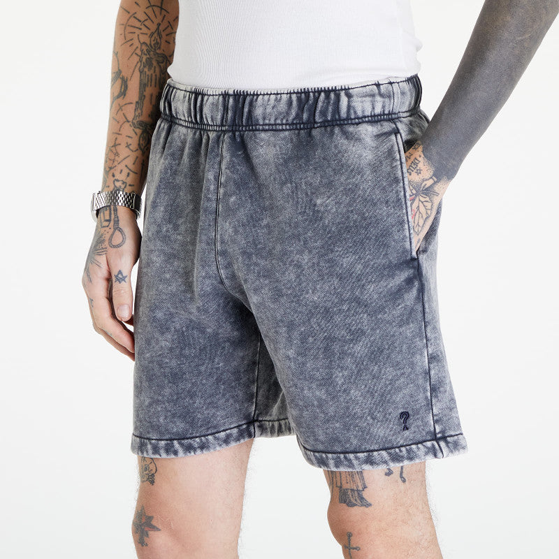 Guess Originals Acid Fleece UNISEX Short Washed Out Black Mul