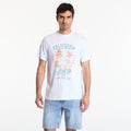 GUESS Cn Ss Summer Slub Tee Pure White