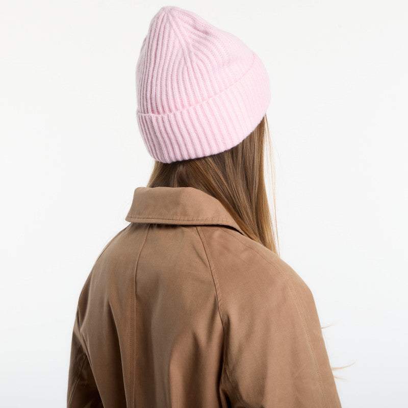 MC2 Saint Barth Moss Wool Beanie Pink