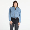 Michael Kors Denim Bomber Jacket Horizon Wash
