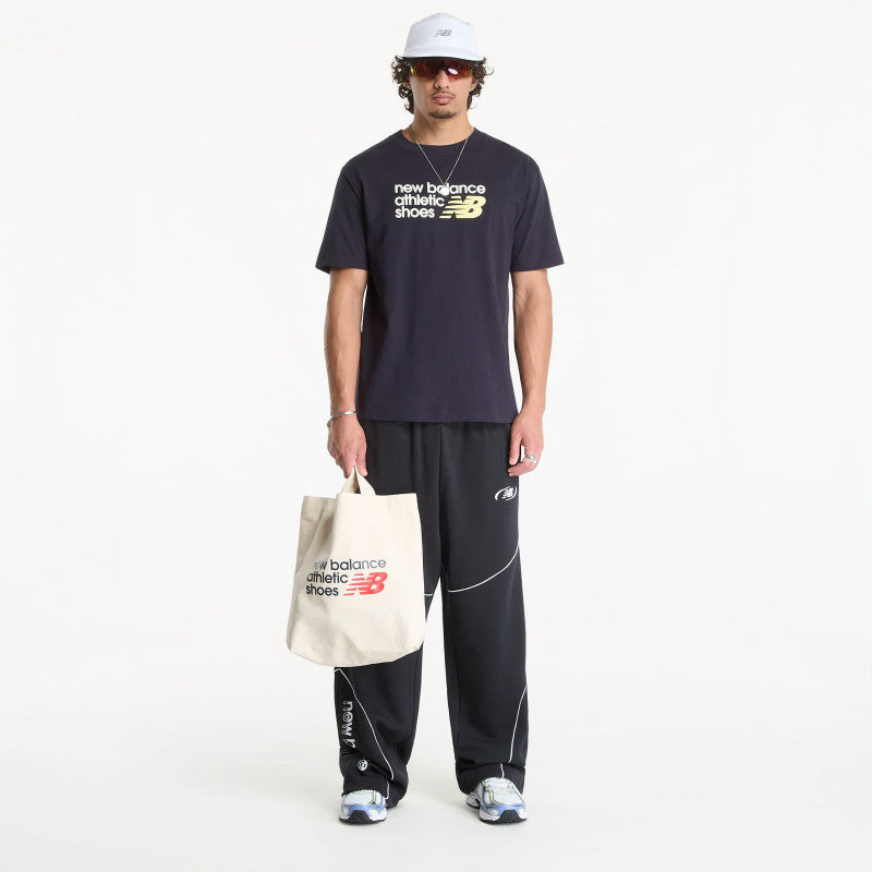 New Balance Athletics Premium Relaxed Chest Logo T-Shirt Dark Night