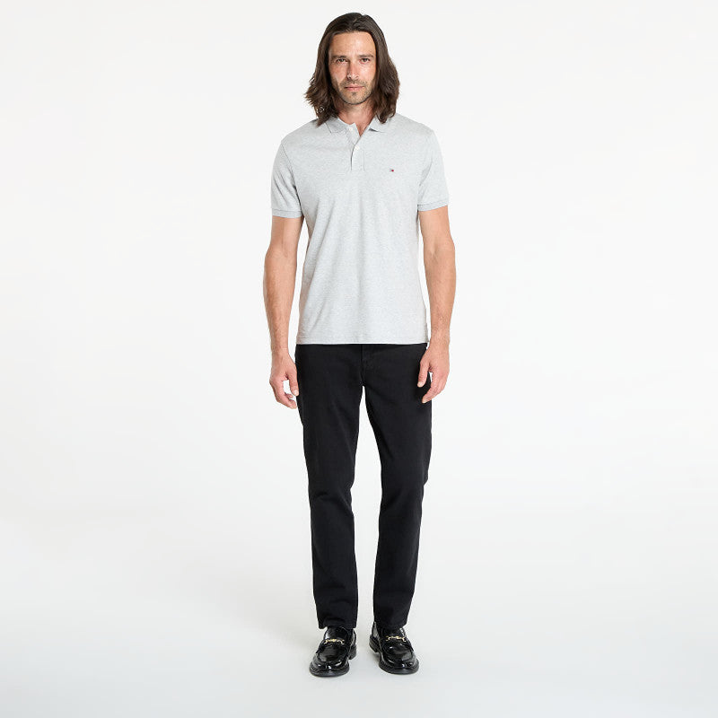 Tommy Hilfiger Liquid Cotton Reg Se Polo Grey