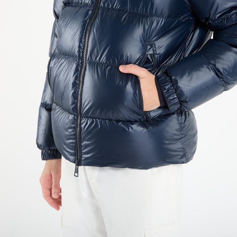 Tommy Hilfiger Shiny Down Stand Puffer Dark Night Navy