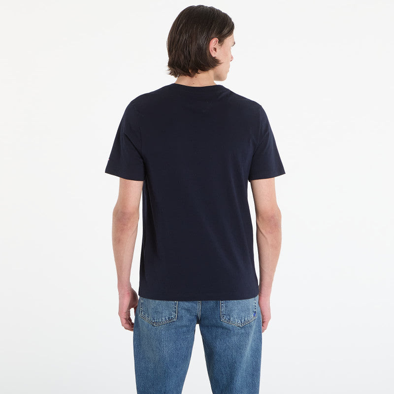 Tommy Hilfiger Brand Love Mono Stack Tee Navy