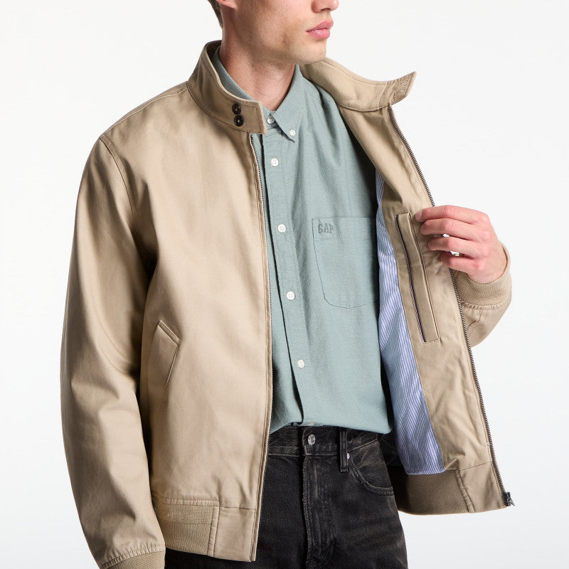 Tommy Hilfiger Classic Harrington Jacket Batique Khaki