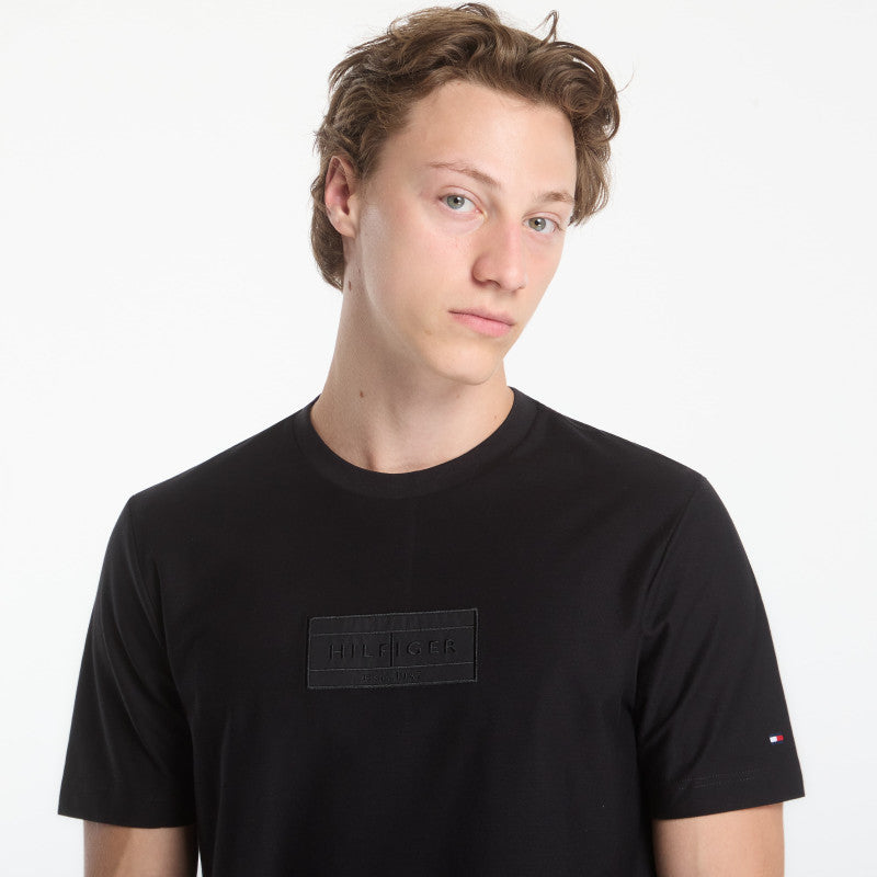 Tommy Hilfiger Mix Media Graphic Tee Black