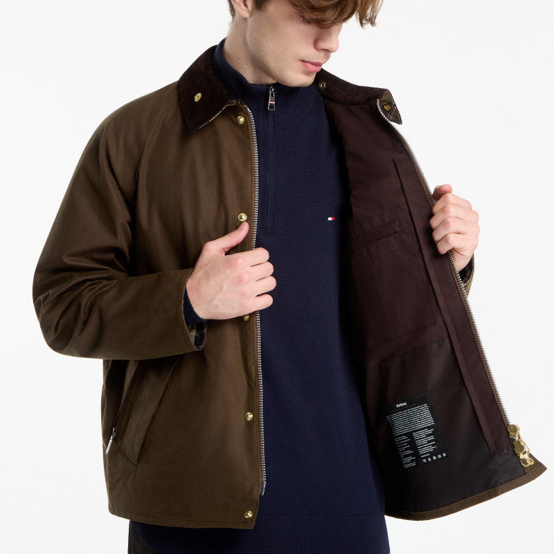 Barbour Icons Transport Wax Brown