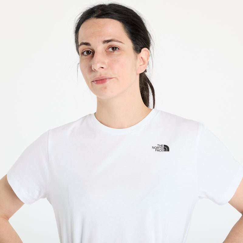The North Face Wmns SS Simple Dome Tee White
