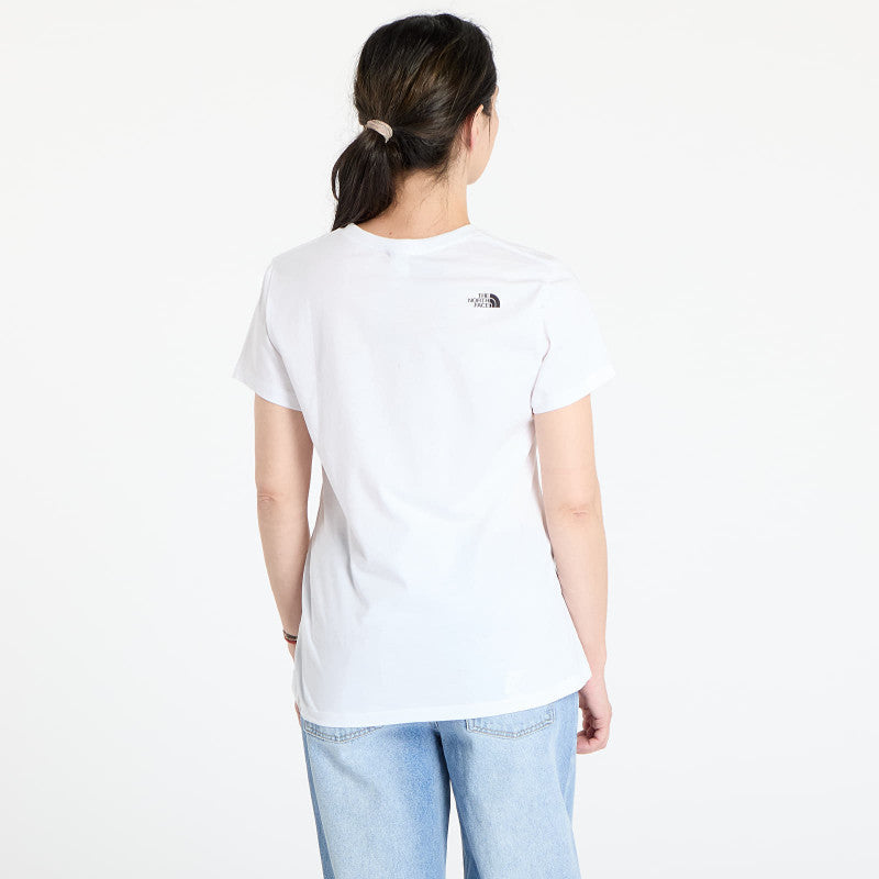 The North Face Wmns SS Simple Dome Tee White