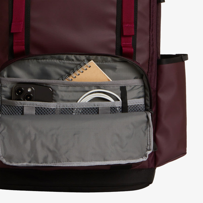 The North Face Base Camp Daypack Deep Burgundy/TNF Black
