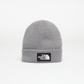 The North Face Tnf Logo Box Cuffed Beanie Grey Heather