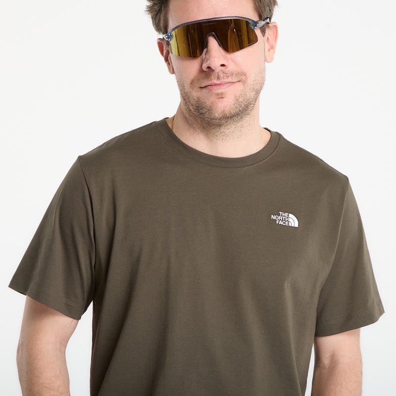 The North Face Evolution Simple Dome Short Sleeve Tee New Taupe Green