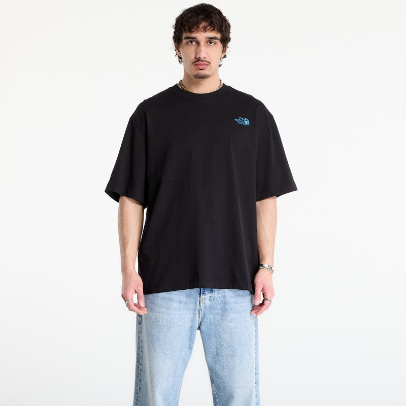 The North Face Liquid Box Nse Oversize Short Sleeve Tee-Graphic TNF Black