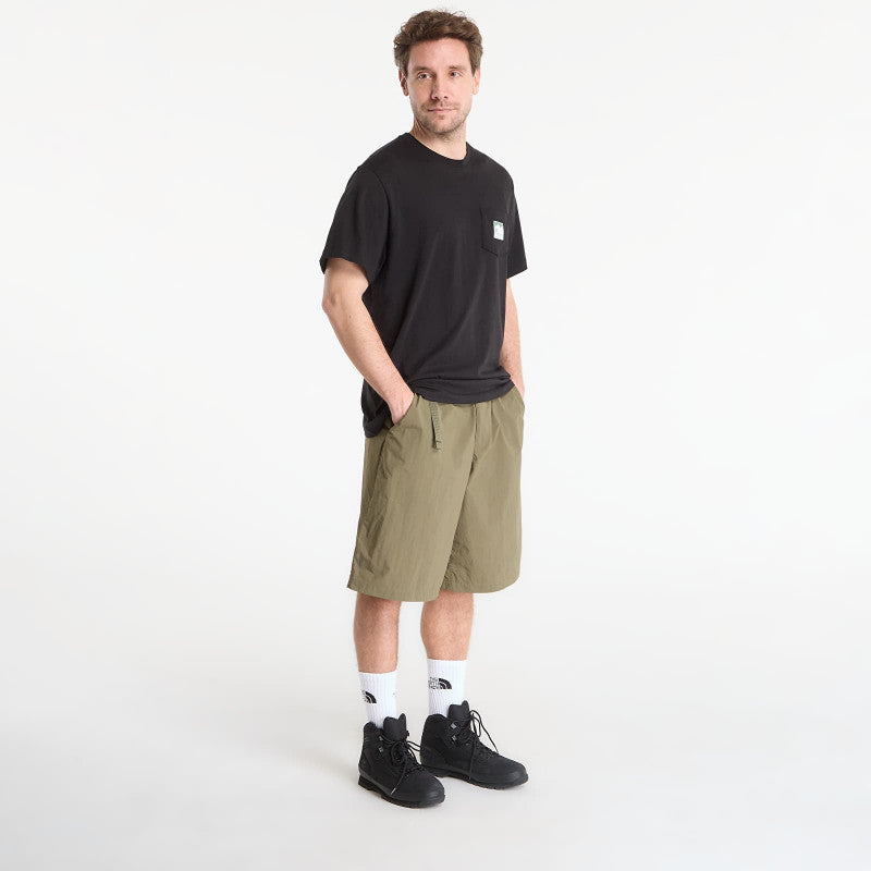 The North Face Mountain Logo Relaxed Short Sleeve Tee-Graphic TNF Black