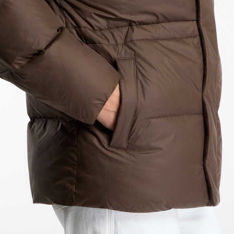 puchowa The North Face Puffer Oversized Jacket Dark Chestnut