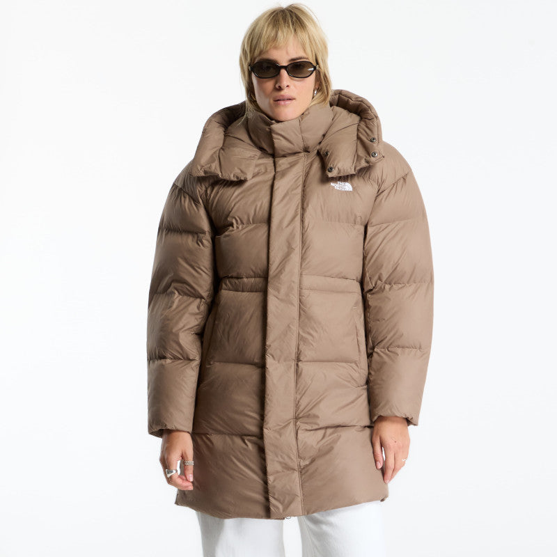 puchowa The North Face Puffer Oversize Parka Garnet
