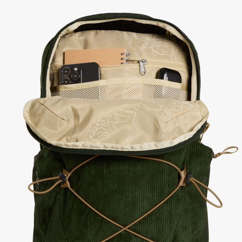The North Face Jester Pro Bottle Green/ Leather Brown