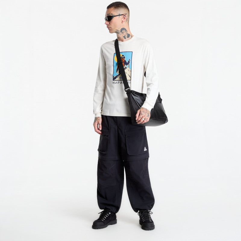 Napapijri S-Tee Long-Sleeve White Whisper