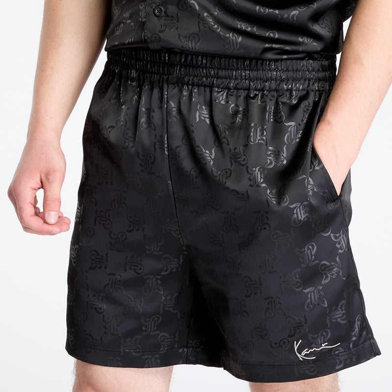 Karl Kani Signature Aop Resort Shorts Black