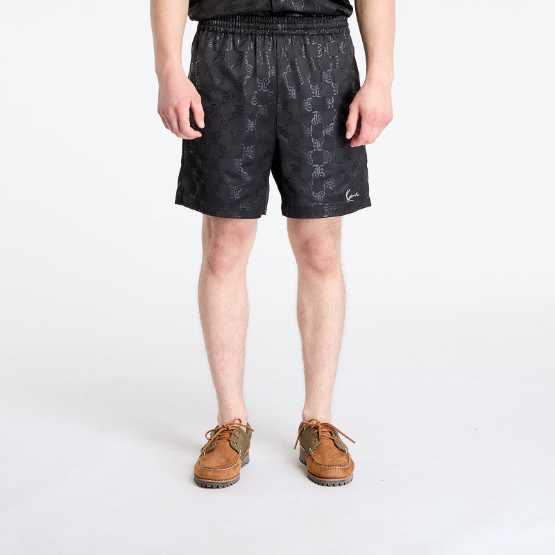 Karl Kani Signature Aop Resort Shorts Black