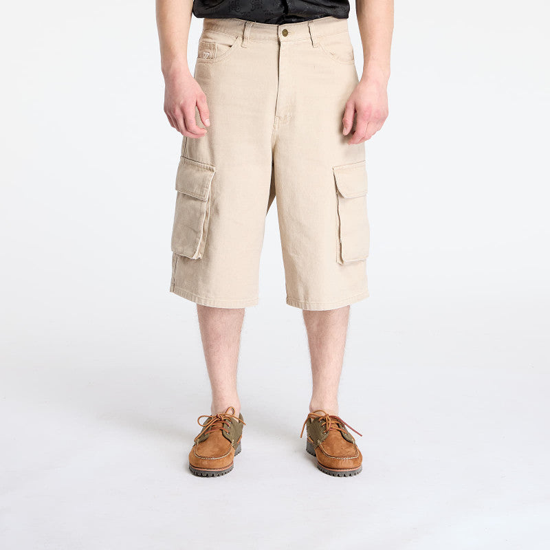 Karl Kani Og Baggy Twill Shorts Beige