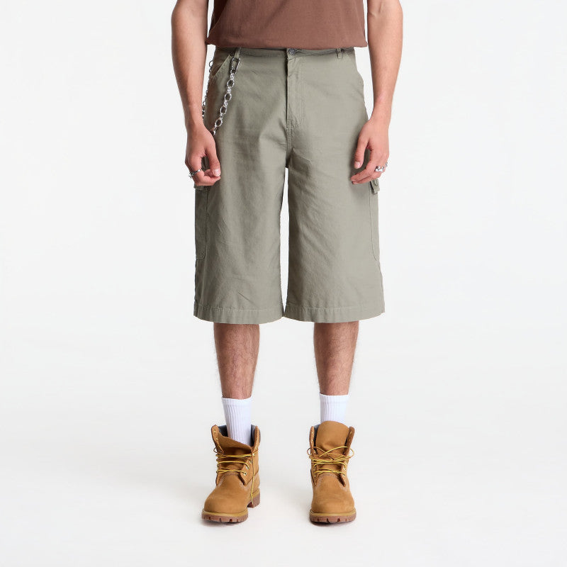 Karl Kani Og Camo Baggy Cargo Shorts Green